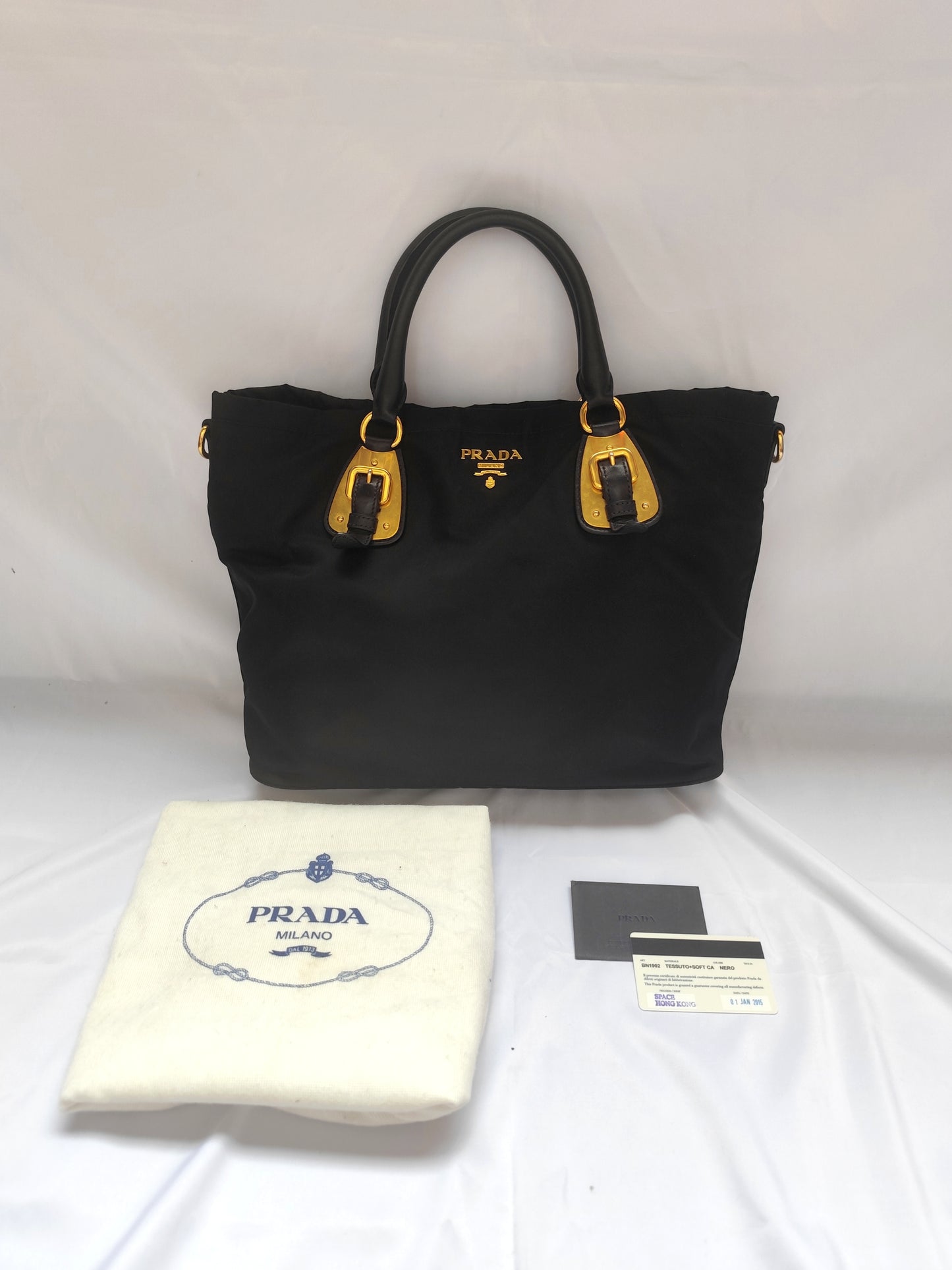Prada Tessuto Soft Nera