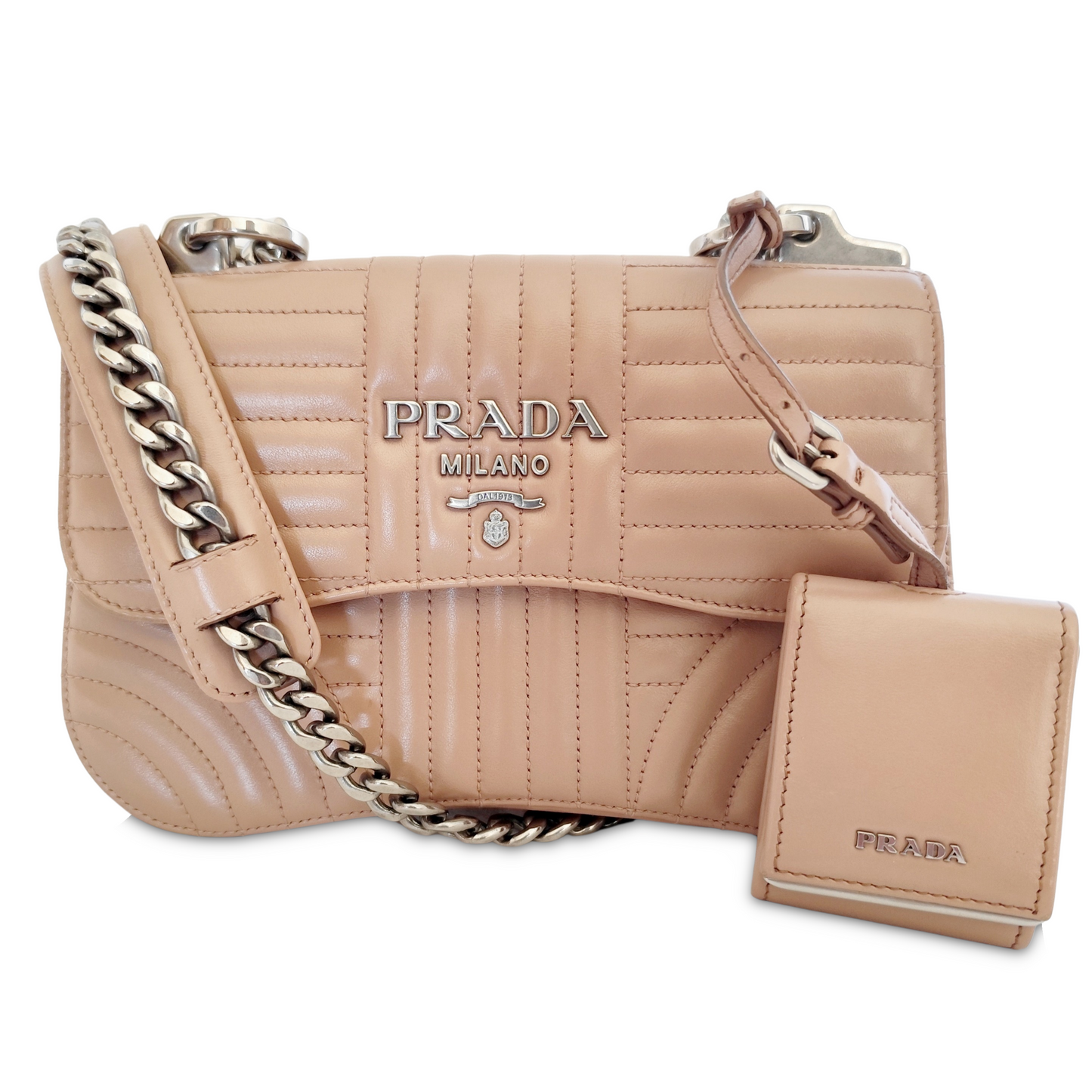 Prada Diagramme Rosa Cipria