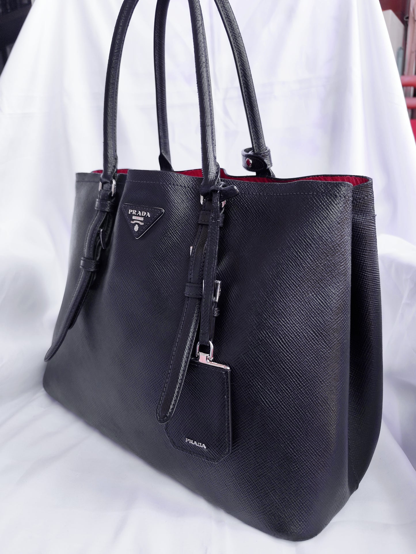 Prada Saffiano Cuir Double