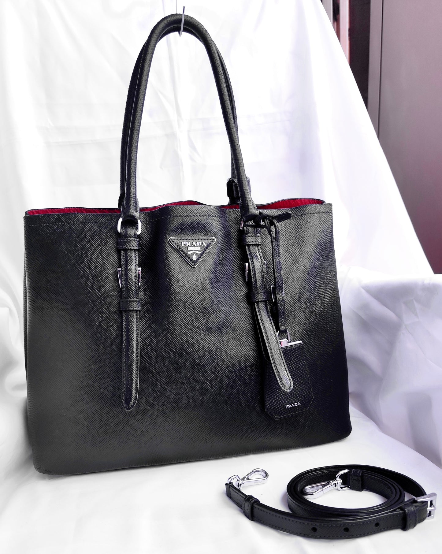Prada Saffiano Cuir Double