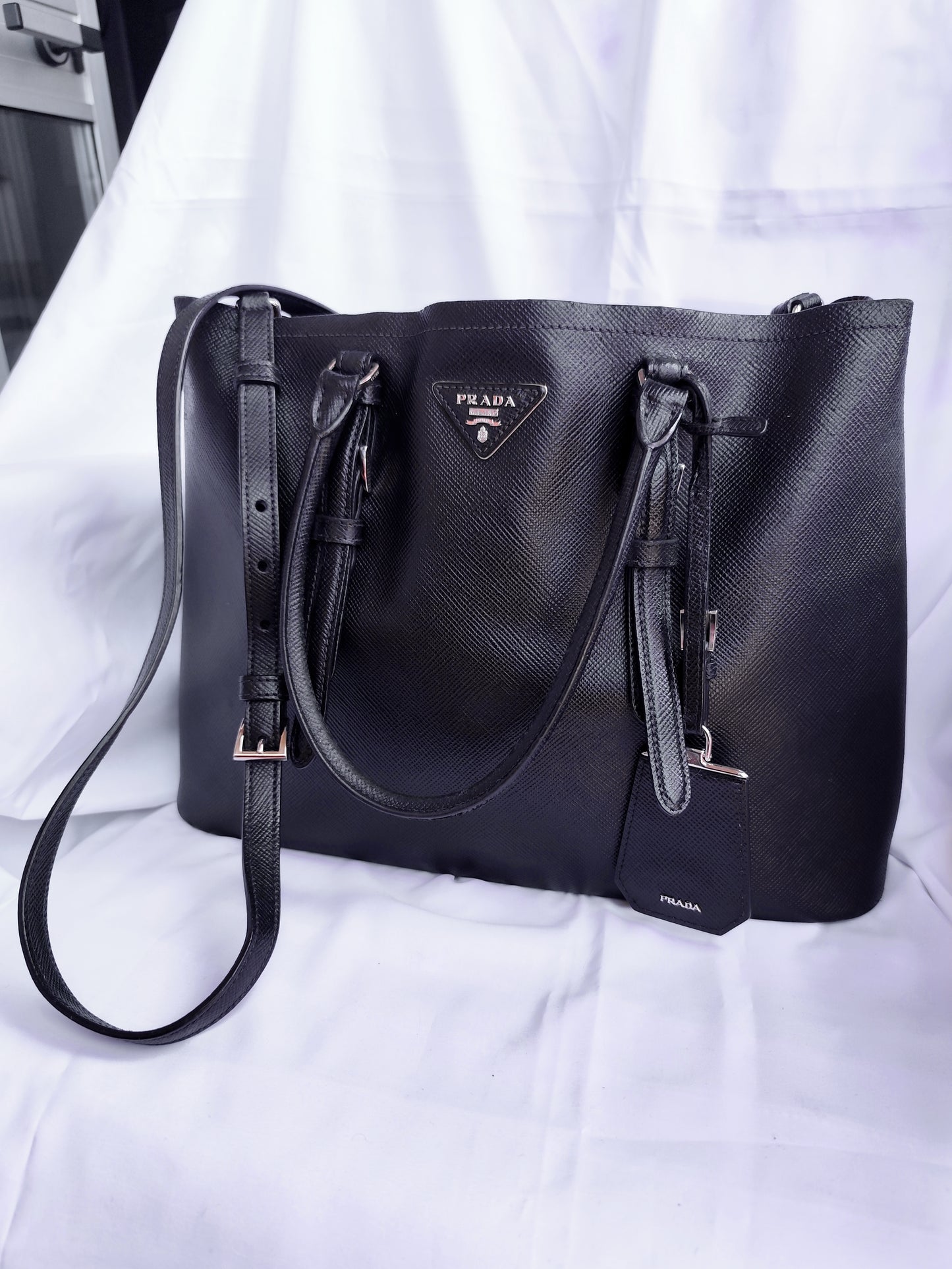 Prada Saffiano Cuir Double