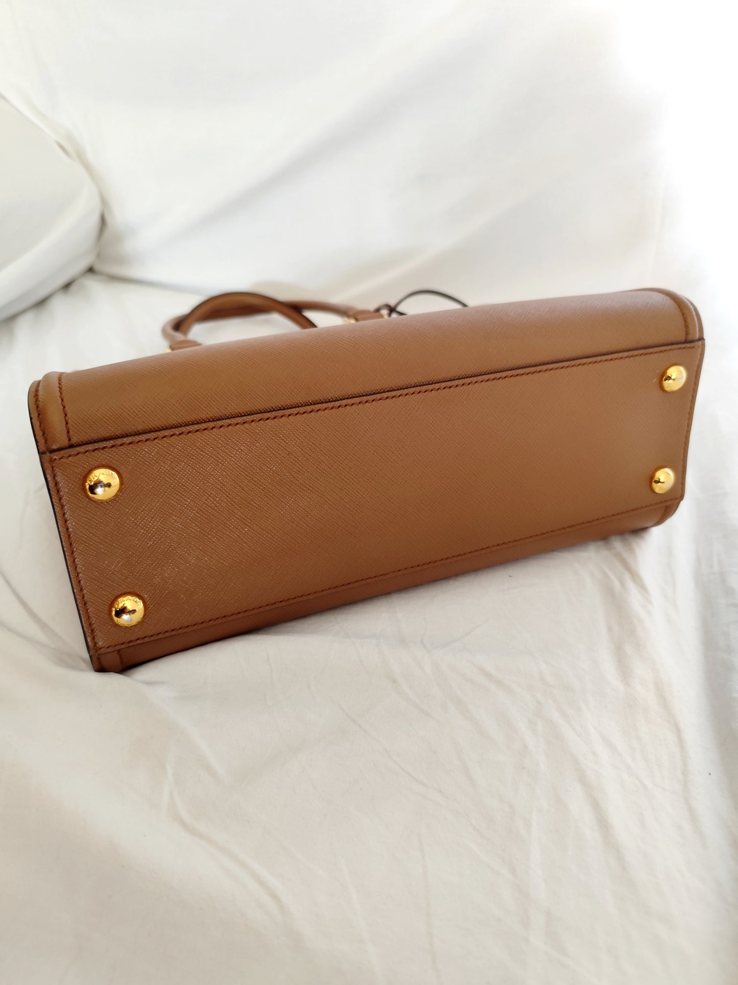 Prada Saffiano Cannella