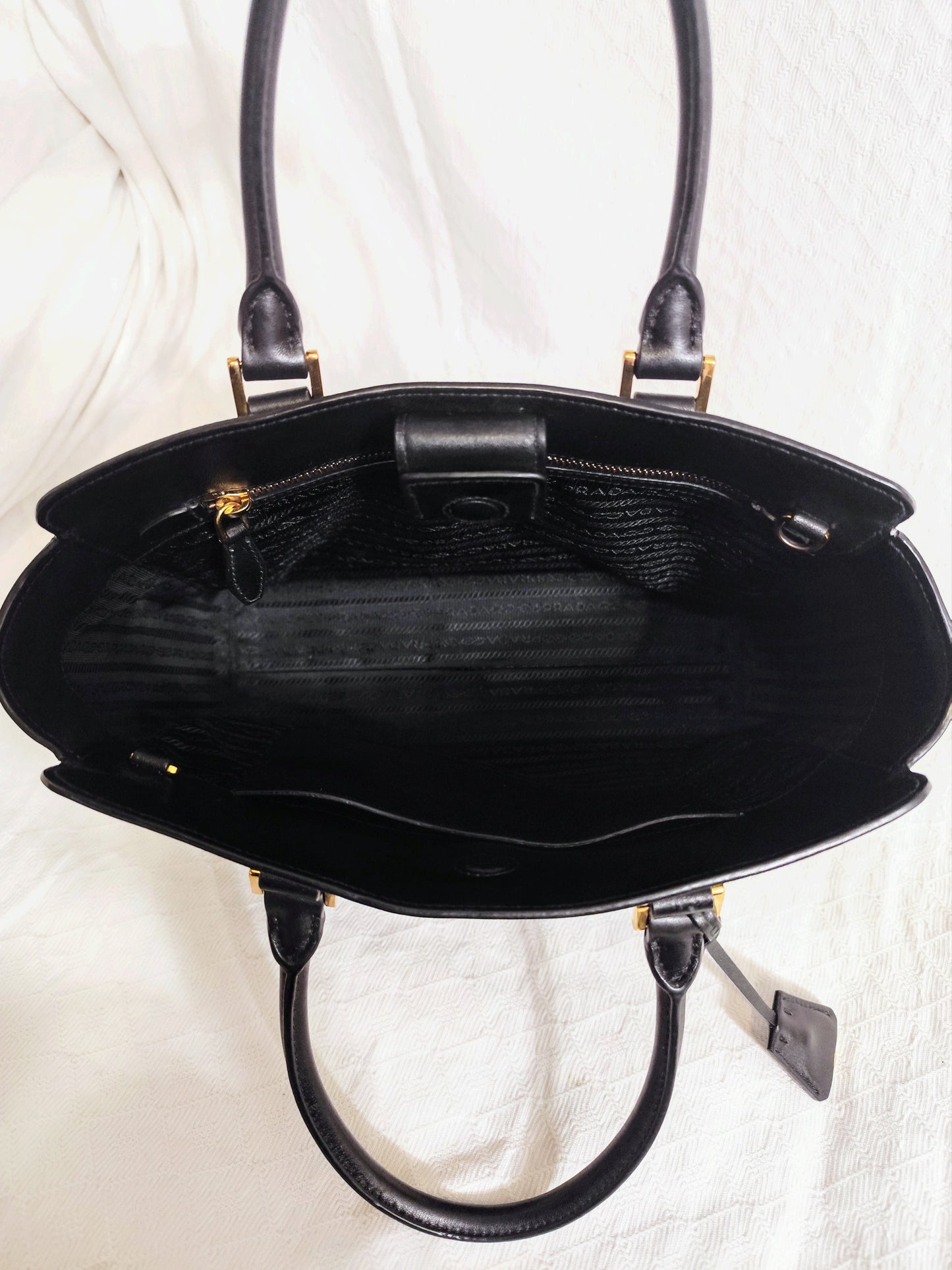 Prada Saffiano Soft C Nera