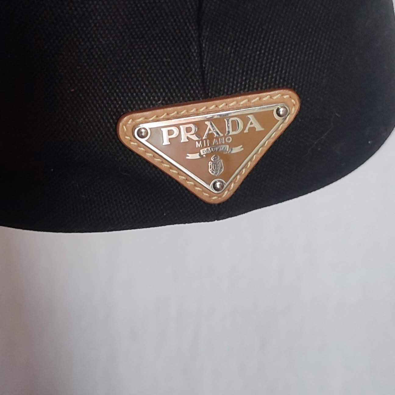 Prada Shopper Canvas con Pochette