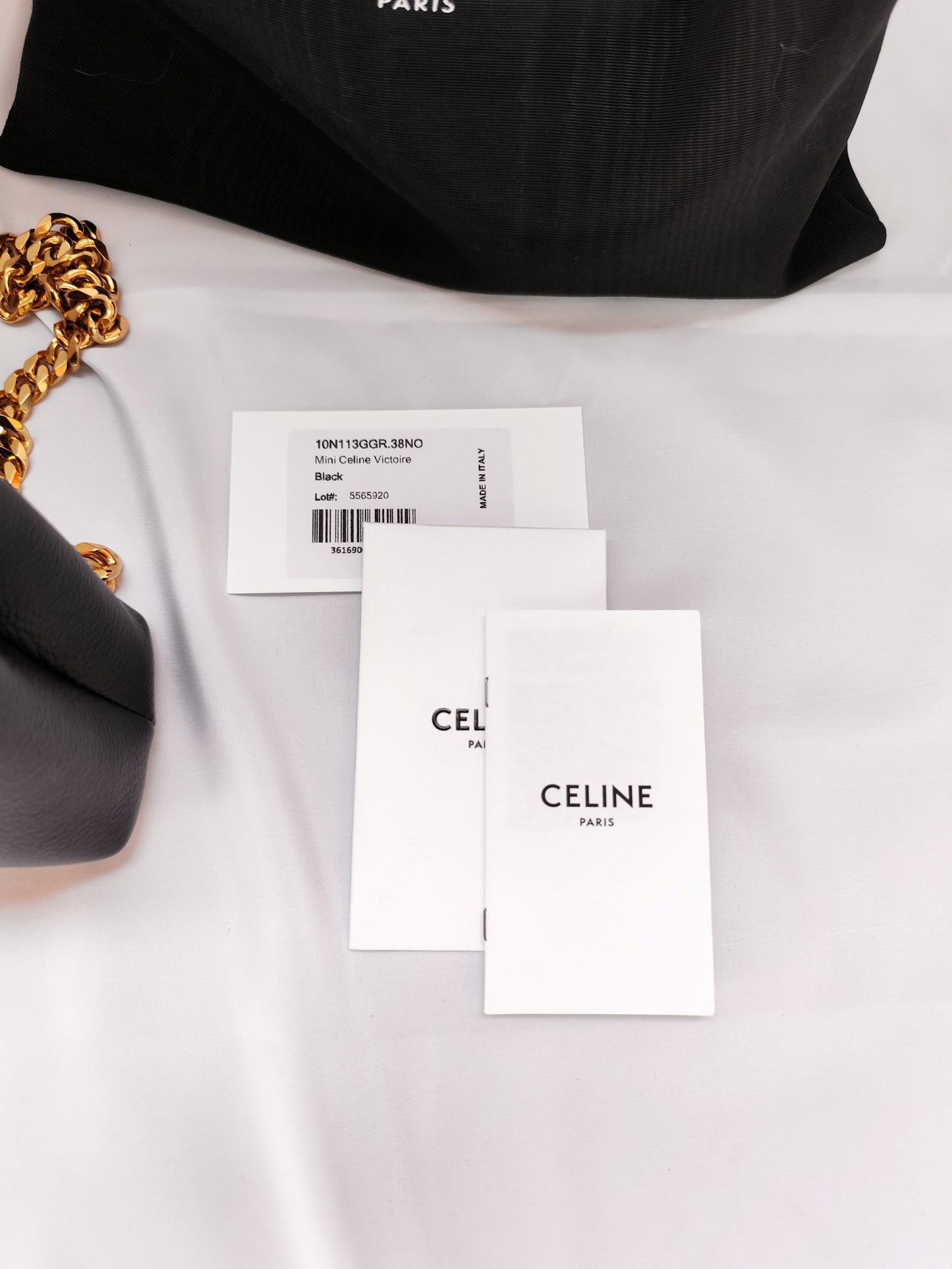 Celine Victoire Mini Nera