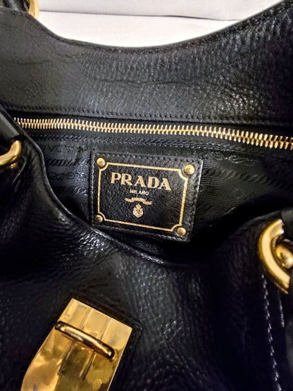 Cuir de veau cerf Prada