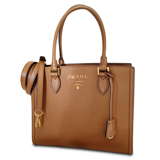 Prada Saffiano Cannella
