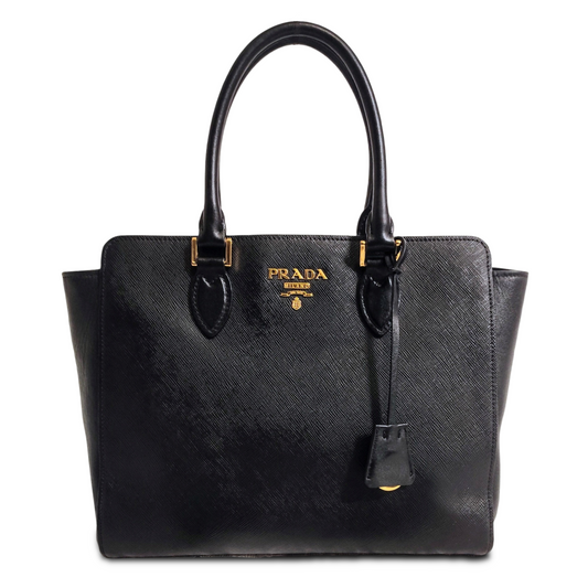 Prada Saffiano Soft C Nera